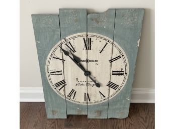 Howard Miller Mack Road  Plank Wall Clock