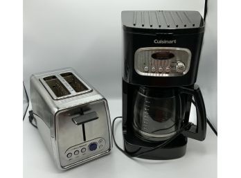 Hamilton Beach Toaster & Cuisinart Drip Coffee Maker