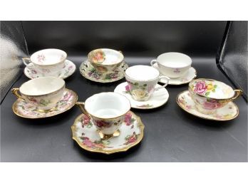 7 Tea Cup Lot