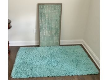 Pottery Barn Teen Rug & Abstract