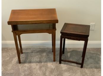 2 Reading Desk And Small Asian Table