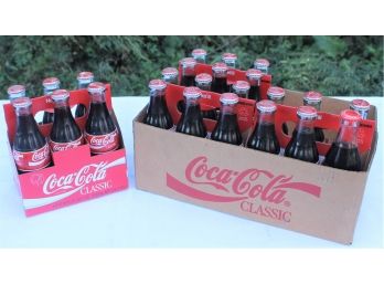 Vintage Case Lot Of Original 1986 Coca-cola 8oz. Unopened Bottles