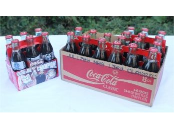 Case Of Unopened 1999 Coca-cola NCAA Men's National Basketball Champions 8oz. Bottles