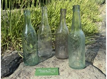 Vintage Hand Blown Lot-Welz & Zerweck Brewers/ David Stevenson Brewery / Highland Bottling Co.  J. Gahm & Son