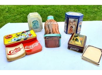 Coca Cola Decorative Tin Assortment