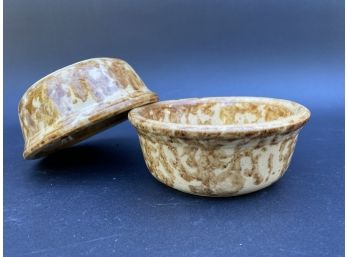 Antique Spatterware Bowls