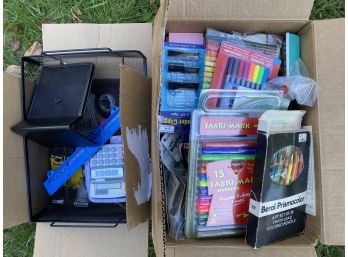 Box Lot: Office Supplies