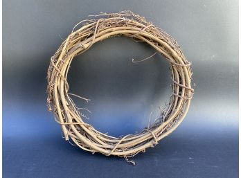 A Small Grapevine Wreath