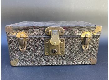 A Vintage Metal Storage Box