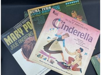 Over A Dozen Vintage Vinyl Children's LPs