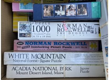 Box Lot: Jigsaw Puzzles #5