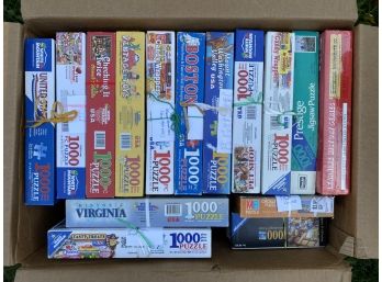 Box Lot: Jigsaw Puzzles #4