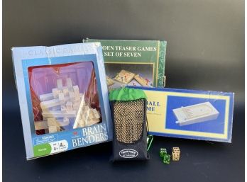 Vintage Wooden Games, Puzzles & Brain Teasers