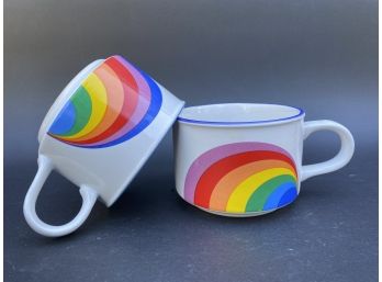 Vintage 1970s Sunnycraft Soup Mugs