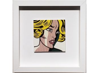 Roy Lichtenstein - Blonde - Offset Litho