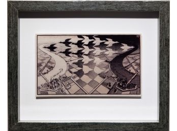 M.C. Escher - Day And Night - Offset Litho