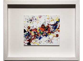 Sam Francis - Bright Saddle - Offset Litho