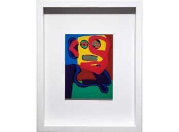 Karel Appel - Untitled - Offset Litho