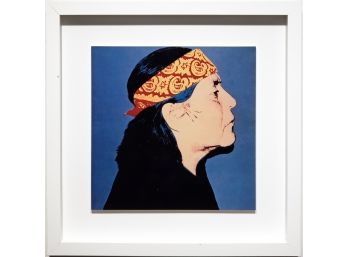 Andy Warhol - Sitting Bull - Offset Litho