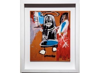 Jean-Michel Basquiat - Thirty-Sixth Figure - Offset Litho