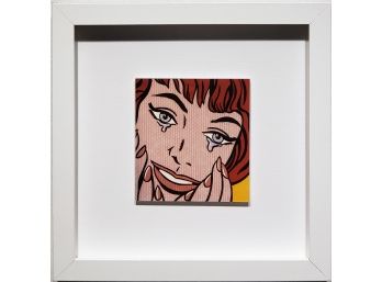 Roy Lichtenstein - Happy Tears- Offset Litho - Offset Litho