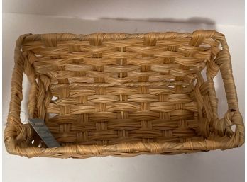 Whitmor Small Shelf Wicker Tote (NWTS)