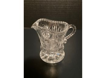 Vintage Sandwich Glass Creamer