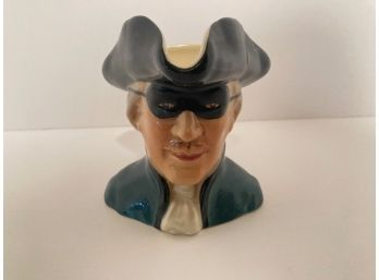 Vintage Sylvac Pottery Dick Turpin Toby Character Creamer