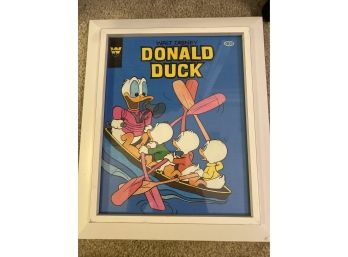 Framed Donald Duck