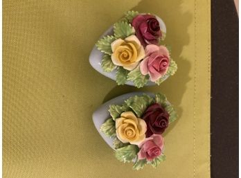 Vintage Handmade Floral Bouquets - Capidomonte Floral - Precious!