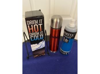 Thermos Bottles And Brita Water Bottle - All New