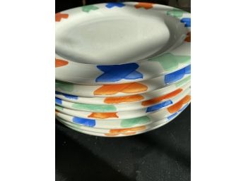 Pier One Party Plates - Reminds Me Of Finger Paint