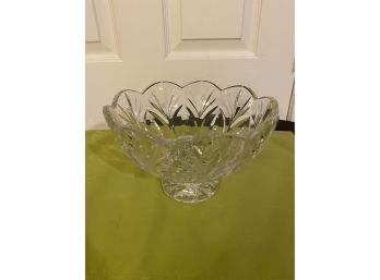 Glass Footed Display Bowl -