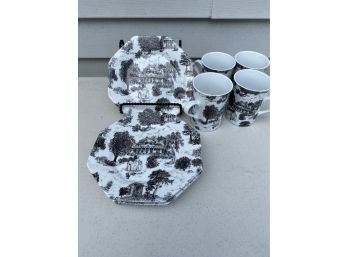 Williamsburg Mug And Plate Collection Of Monticello VA