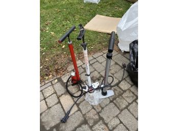 Three Bike Pumps - Untested