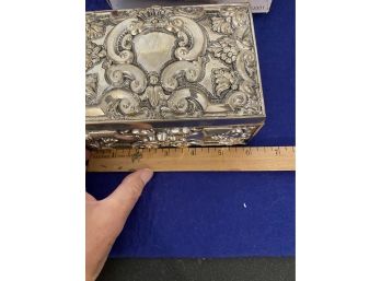 Silverplate Jewelry Box
