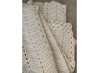 Large Afghan - Homemade - Never Used - Comfy