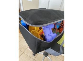 Beach Toys In A Zipped Carrying Case