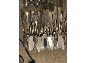 Large Lot Of Butter Knives