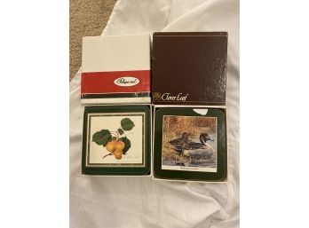 Coasters - Pimpernel Like New (box Shows Wear)