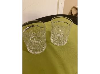 Pair Of High Quality Glassware