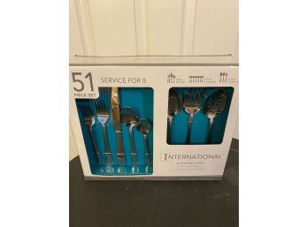 International Flatware- New In Box - Service For Eight