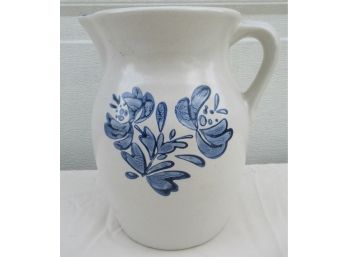 Unique Pfaltzgraff Pitcher - Double Sided Design