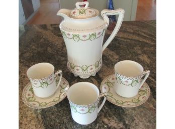 Vienna China Tea Set From Austria