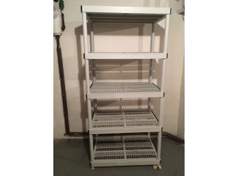 Plastic  Shelving Unit  (1 Of 4)