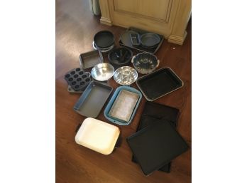 40pc Of Metal Bakeware.