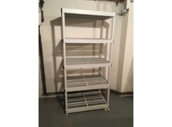 Plastic Shelving Unit (3 Of 4)