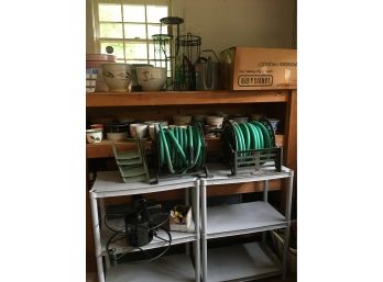 Large Lot Of Gardening Equipment And Acssesories.