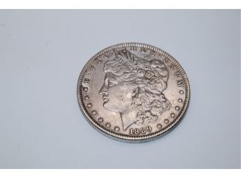 1889 Morgan Silver Dollar Coin