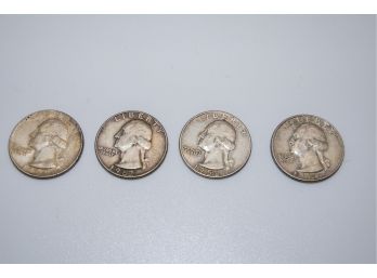 Silver Quarters 1958, 1962, 1963, 1964